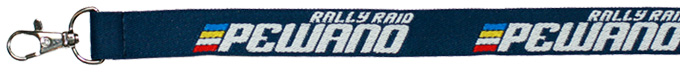Logoband med vävd logo